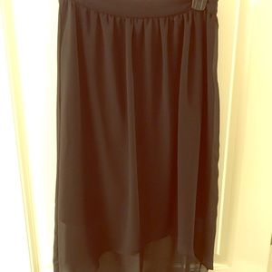 High low skirt